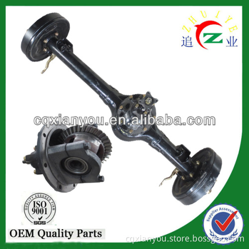 international full floating tricycle live axle steering rear axle